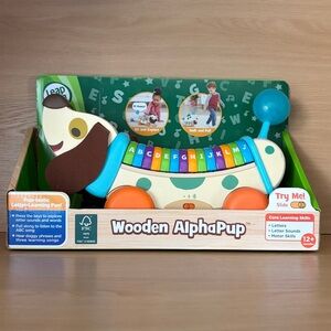 ✨$19✨🐶 LeapFrog Wooden AlphaPup | Multicolor | NIB